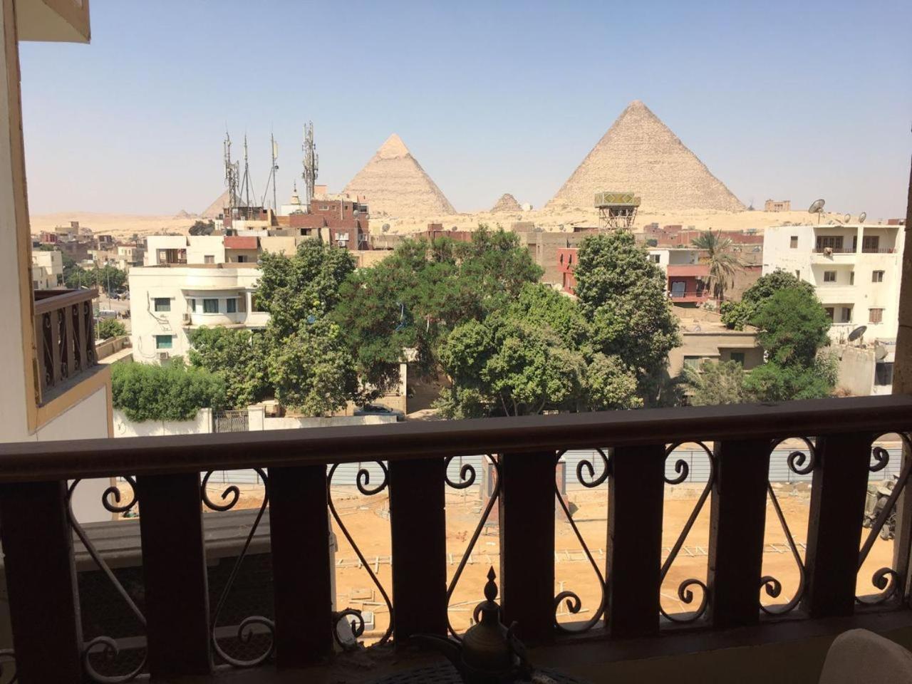 El Aida Pyramids View Hotel Kafret el-Gabal Buitenkant foto