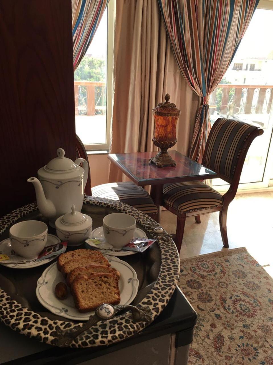 El Aida Pyramids View Hotel Kafret el-Gabal Buitenkant foto