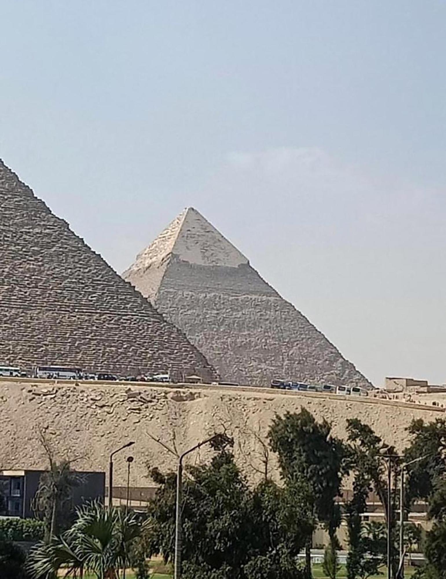 El Aida Pyramids View Hotel Kafret el-Gabal Buitenkant foto