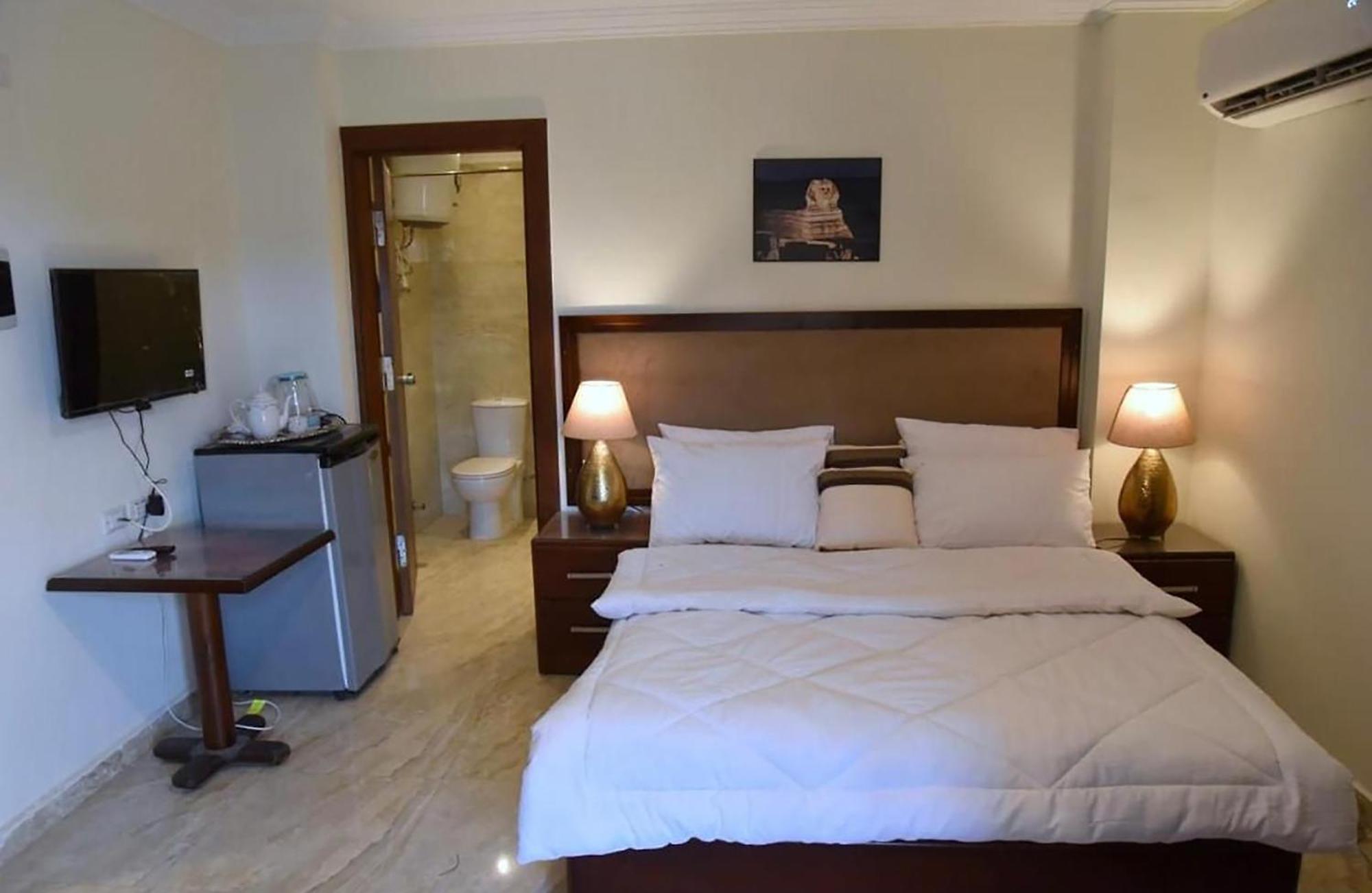 El Aida Pyramids View Hotel Kafret el-Gabal Buitenkant foto