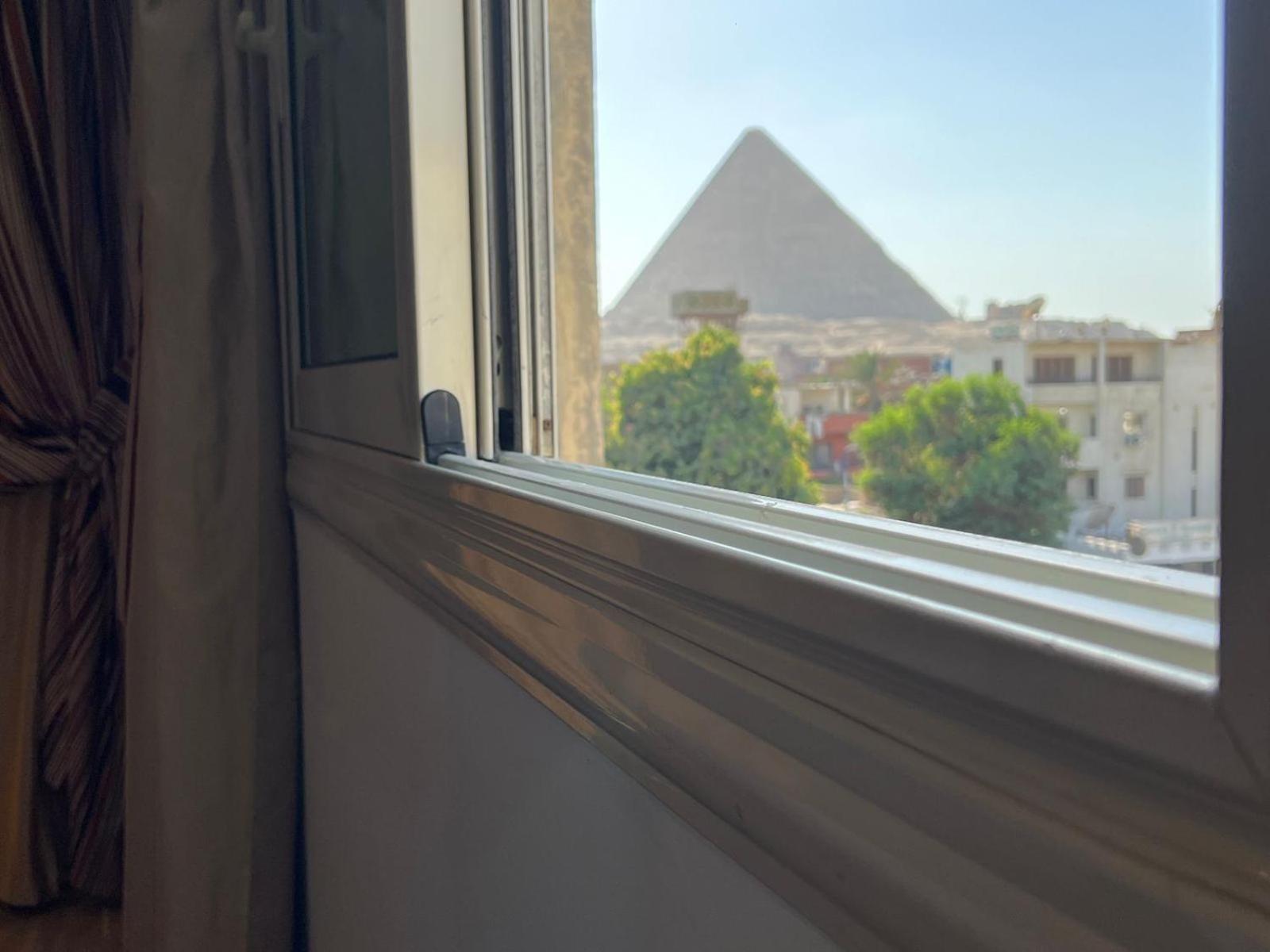 El Aida Pyramids View Hotel Kafret el-Gabal Buitenkant foto