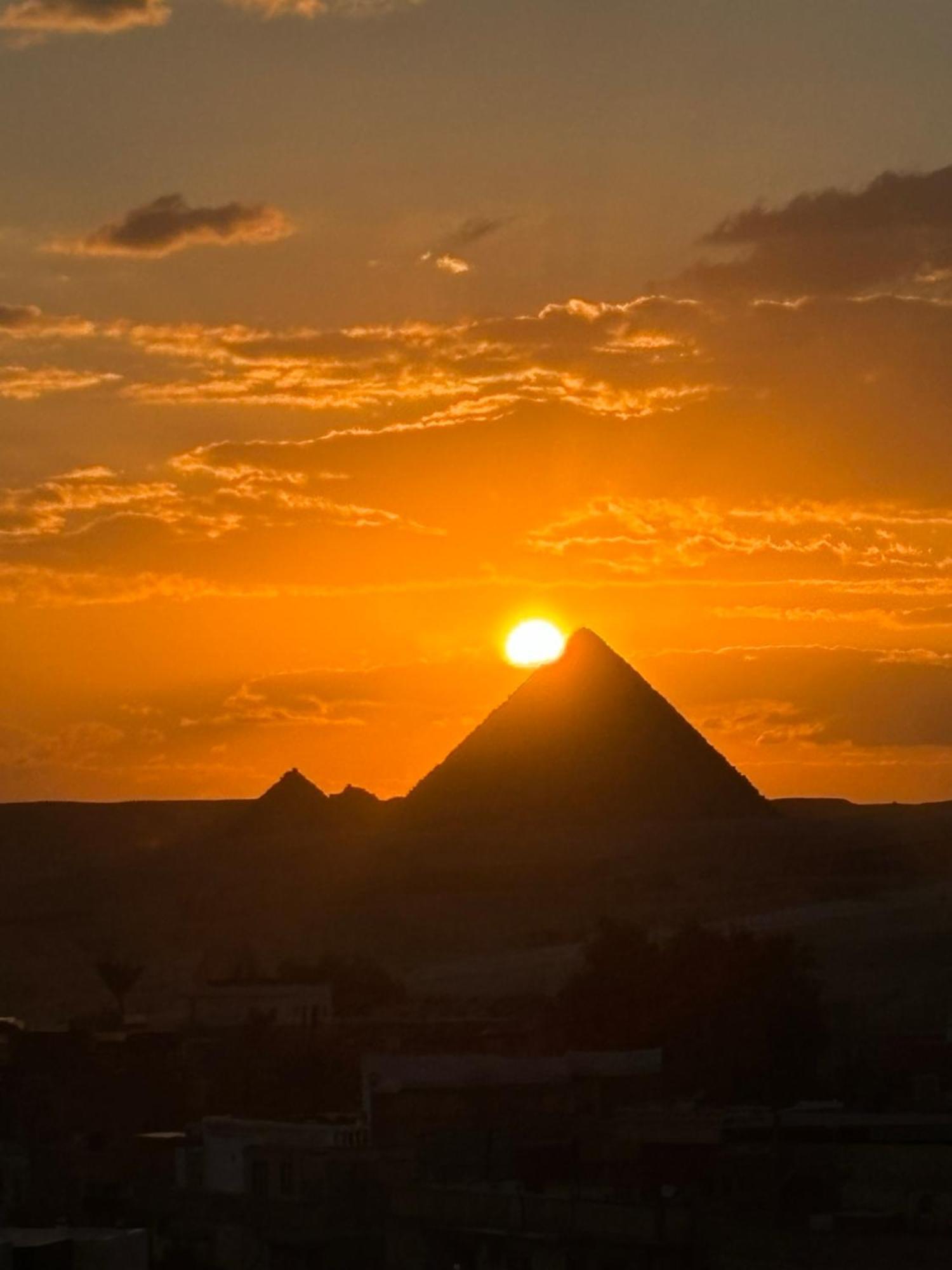 El Aida Pyramids View Hotel Kafret el-Gabal Buitenkant foto
